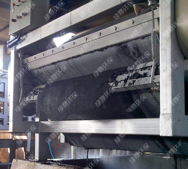 (印度)印染廠污泥處理/污泥固液分離 1 (印度)印染廠污泥處理/污泥固液分離 1